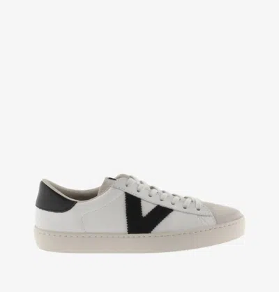 Victoria Women's Berlin Piel & Serraj Shoes In White/black In Multi