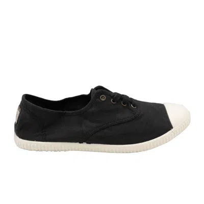 Victoria Women Inglesa Tintada Puntera Sneaker In Negro In Multi