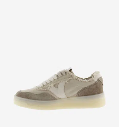Victoria Women's Nana Tennis Sneakers In Canvas & Suede In Brown