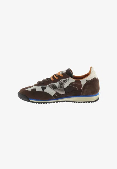Victoria Women's Saturno Flat Tennis Sneakers In Brown In Multi