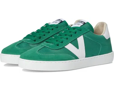 Victoria Women's  Berlin Sneakers Green Suede Lifestyle Shoes Hawk2445