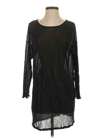 Pre-owned Victoria's Secret 3/4 Sleeve T-shirt In Black