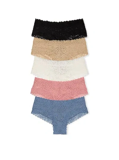 Victoria's Secret 5-pack Lacie Cheeky Panties In Multi