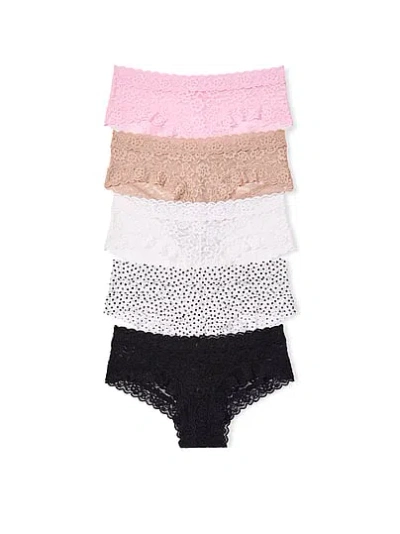 Victoria's Secret 5-pack Lacie Cheeky Panties In Multi