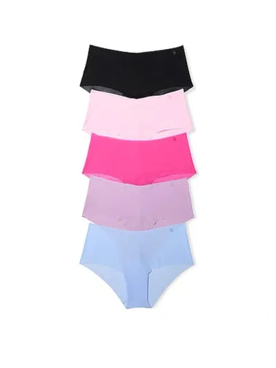 Victoria's Secret 5-pack No-show Cheeky Panties In Blue