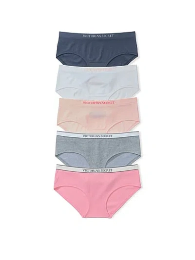Victoria's Secret 5-pack Seamless Hiphugger Panties In Print
