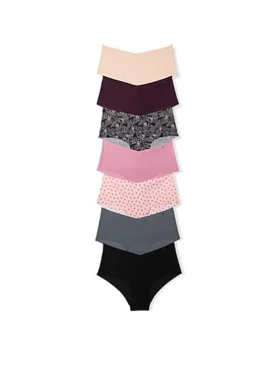 Victoria's Secret 7-pack No-show Cheeky Panties In Multi