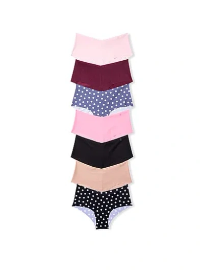 Victoria's Secret 7-pack No-show Cheeky Panties In Multi