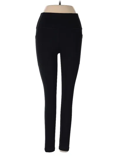 Pre-owned Victoria's Secret Active Pants In Black