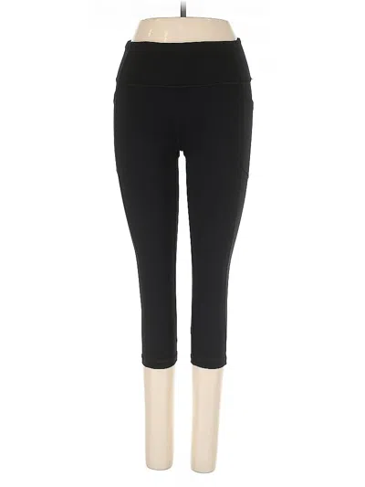 Pre-owned Victoria's Secret Active Pants In Black