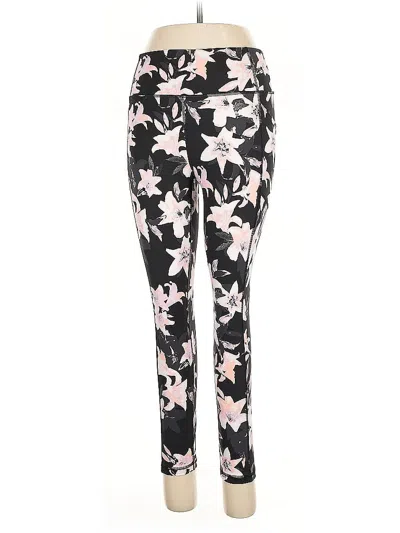 Pre-owned Victoria's Secret Active Pants In Black