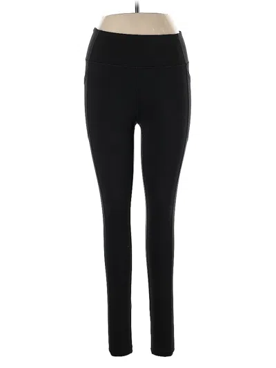 Pre-owned Victoria's Secret Active Pants In Black