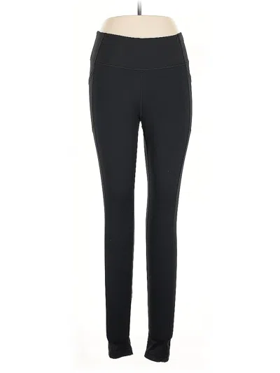 Pre-owned Victoria's Secret Active Pants In Black