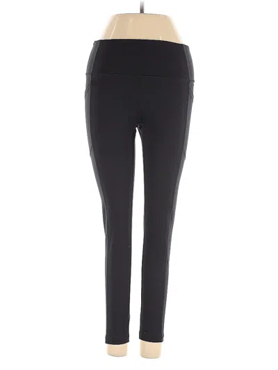 Pre-owned Victoria's Secret Active Pants In Black