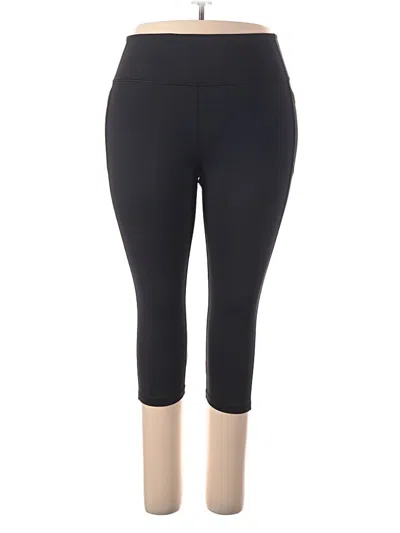 Pre-owned Victoria's Secret Active Pants In Black