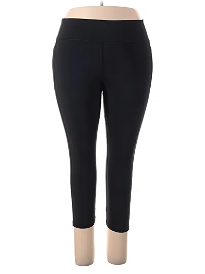 Pre-owned Victoria's Secret Active Pants In Black