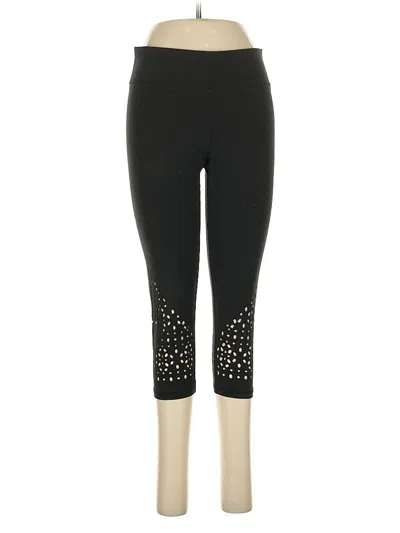 Pre-owned Victoria's Secret Active Pants In Black