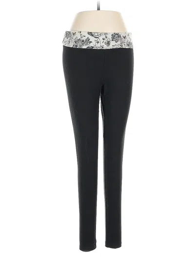 Pre-owned Victoria's Secret Active Pants In Black