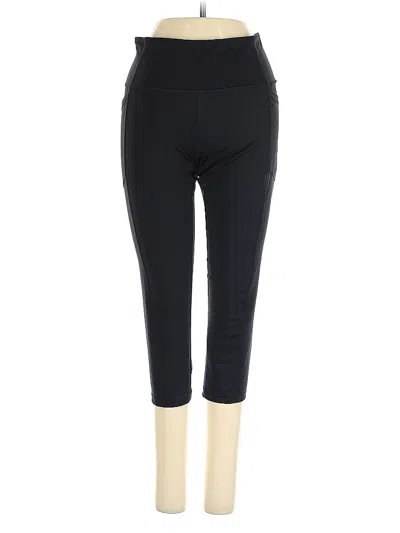 Pre-owned Victoria's Secret Active Pants In Black