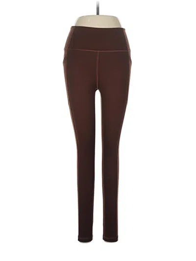 Pre-owned Victoria's Secret Active Pants In Brown