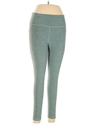 Pre-owned Victoria's Secret Active Pants In Green