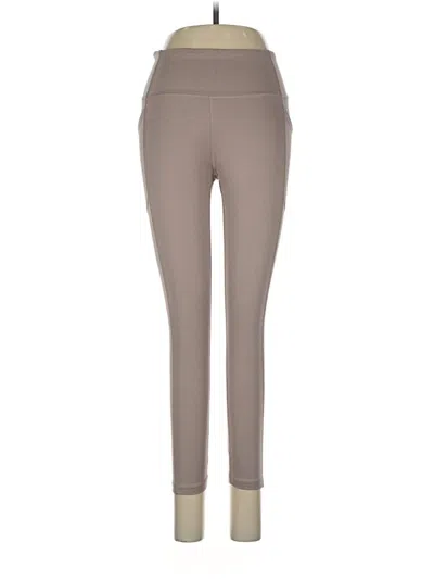 Pre-owned Victoria's Secret Active Pants In Tan