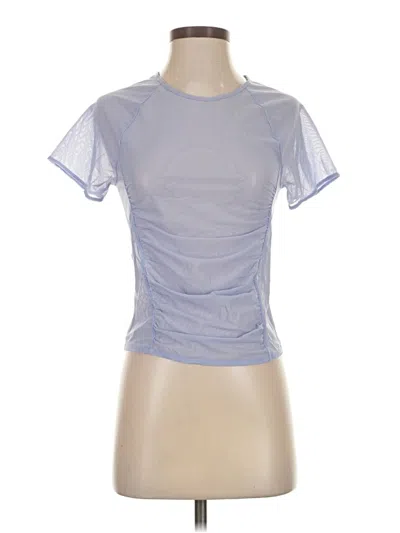 Pre-owned Victoria's Secret Active T-shirt In Blue