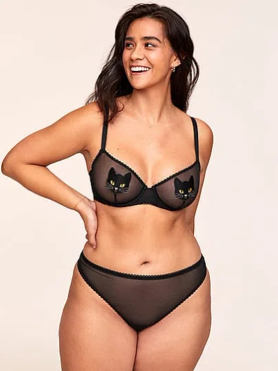 Victoria's Secret Adore Me Alyshia Demi Bra In Black