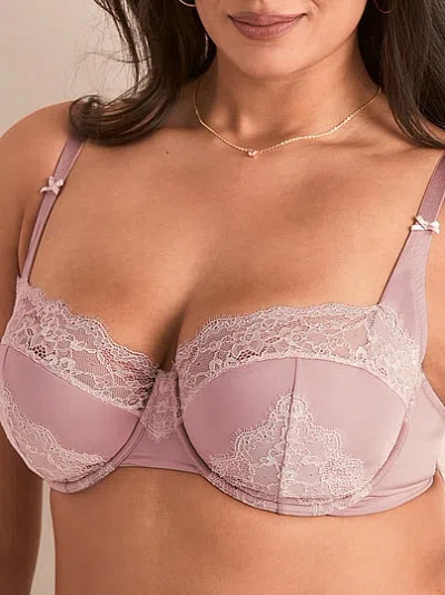 Victoria's Secret Adore Me Amrenn Balconette Bra In Purple