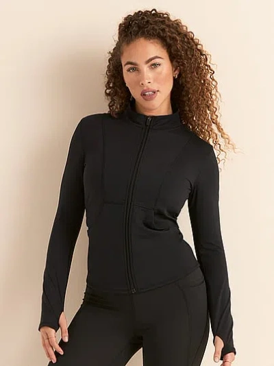 Victoria's Secret Adore Me Aura Running Jacket In Black