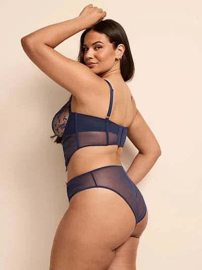Victoria's Secret Adore Me Avara Brazilian Panty In Blue