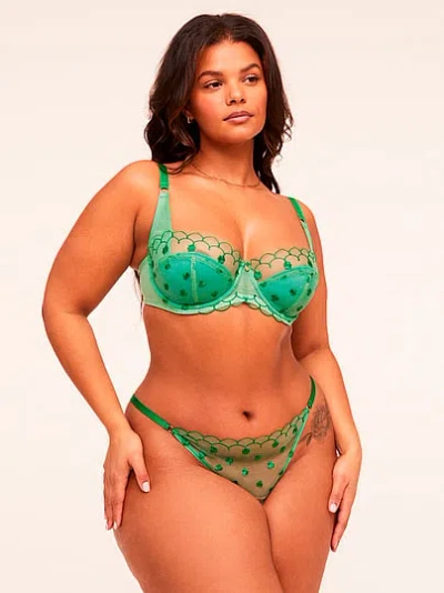 Victoria's Secret Adore Me Bettie Balconette Bra In Green