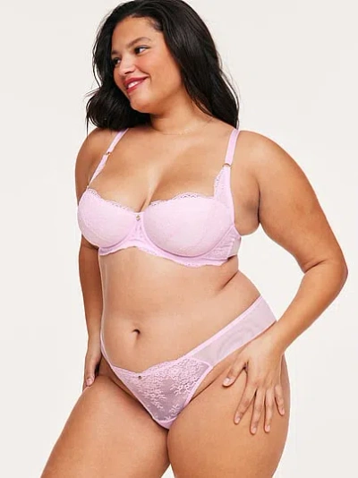 Victoria's Secret Adore Me Bonnie Balconette Bra In Pink