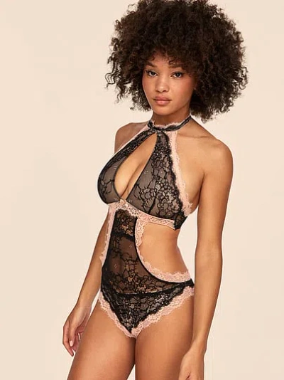Victoria's Secret Adore Me Brescia Bodysuit In Black