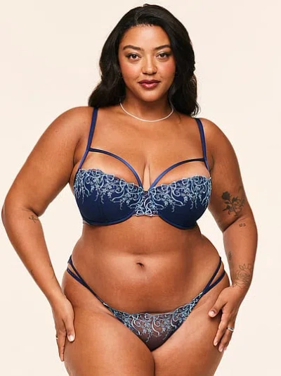 Victoria's Secret Adore Me Erica Bikini Panty In Blue
