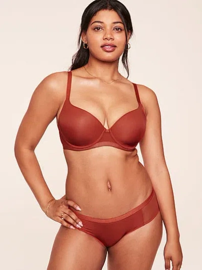Victoria's Secret Adore Me Fallon Lightly Lined Demi Bra In Brown