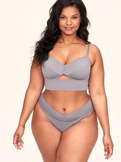 Victoria's Secret Adore Me Fatima Bikini Panty In Gray