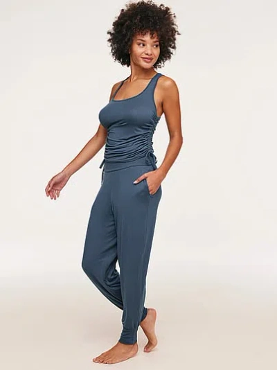 Victoria's Secret Adore Me Jayden Tank And Pants Sleep Set In Blue