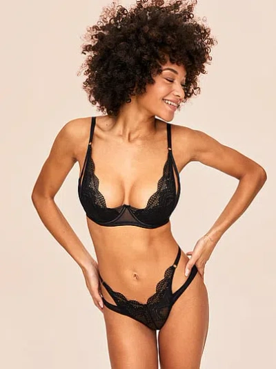 Victoria's Secret Adore Me Kaia Cheeky Panty In Black