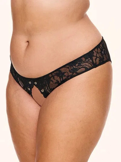 Victoria's Secret Adore Me Kalya Cheeky Panty In Black