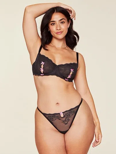 Victoria's Secret Adore Me Margeaux Balconette Bra In Black
