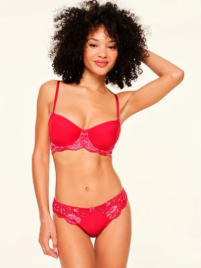 Victoria's Secret Adore Me Missy Brazilian Panty In Red