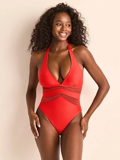 Victoria's Secret Adore Me Rikki One-piece Swimsuit In Orange