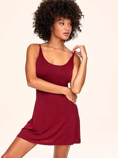 Victoria's Secret Adore Me Suzie Sleep Dress In Red