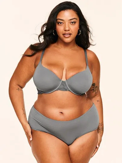 Victoria's Secret Adore Me Teagan Shortie Panty In Gray