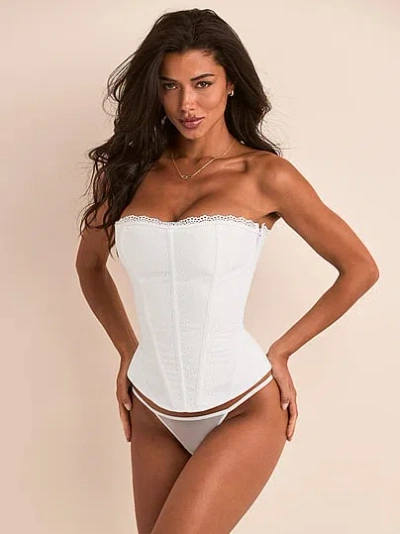 Victoria's Secret Adore Me Willla Corset In White
