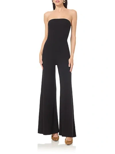 Victoria's Secret Afrm Nicola Strapless Jumpsuit In Black