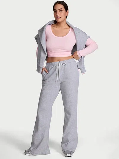 Victoria's Secret Angel Essentials Favorite Terry Flare Sweatpant In Gray