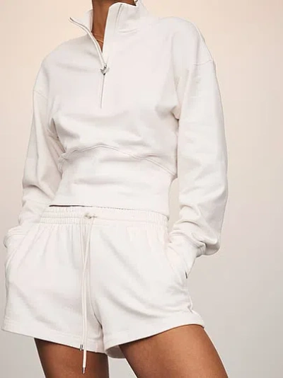 Victoria's Secret Angel Essentials Off-duty Terry Lounge Shorts In White