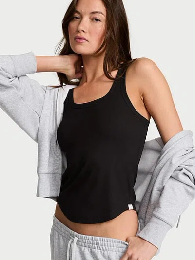 Victoria's Secret Angel Essentials Vs Iconic Rib Square-neck Tank Top In Multi